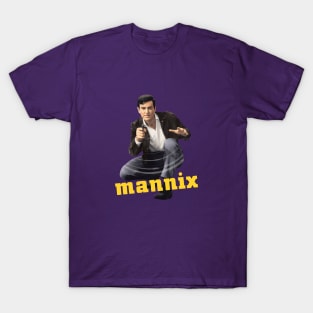 Mannix - Mike Connors - 60s Cop Show T-Shirt
